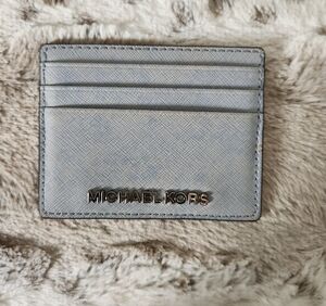 Michael Kors Light Blue Card Holder
